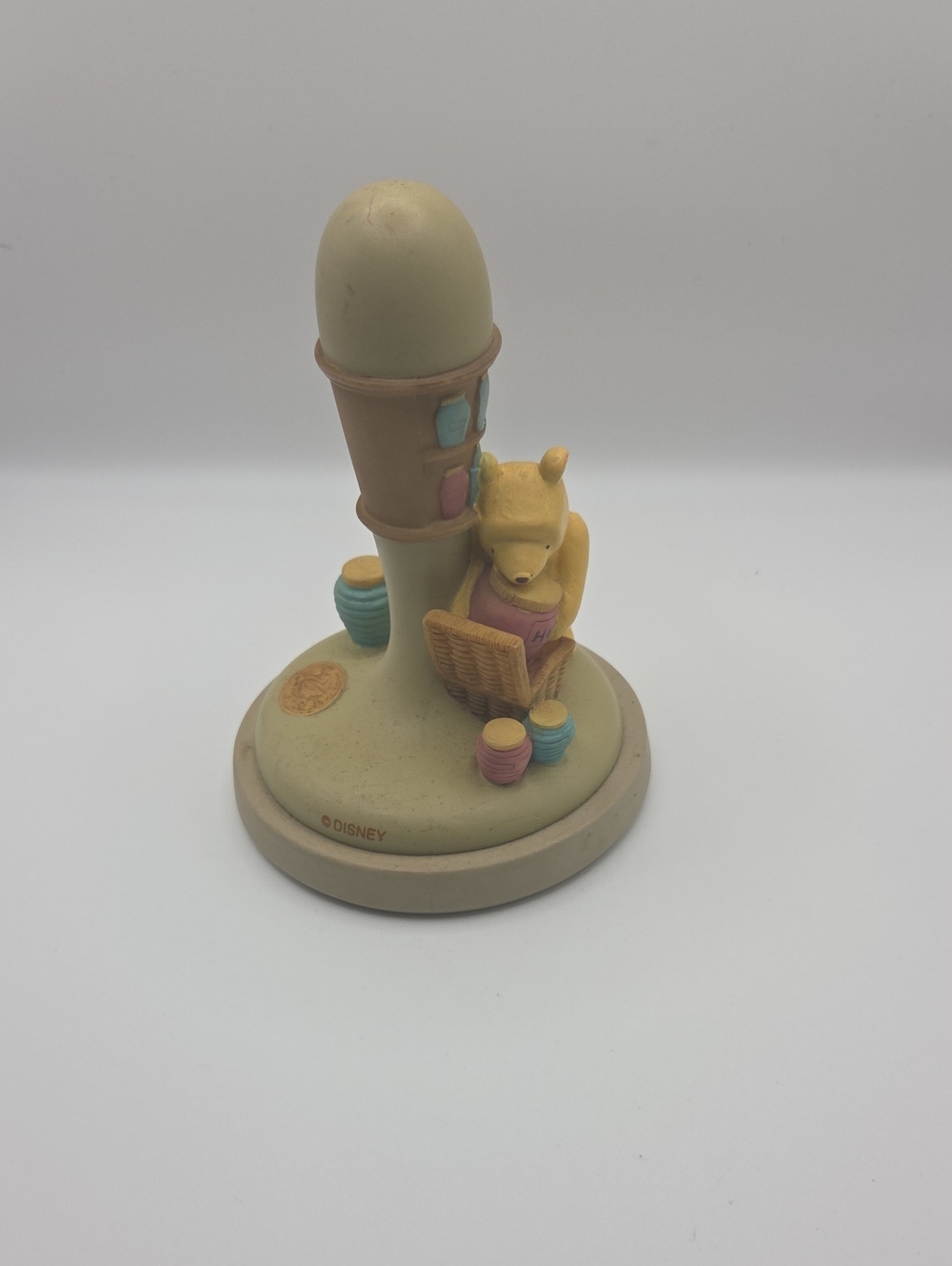 Disney Winnie the Pooh Pastel Figurine Toy - Yellow